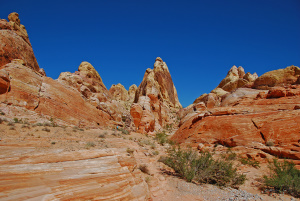 Auf dem White Domes Trail