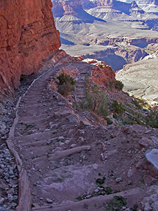 Abstieg vom South Kaibab Trail