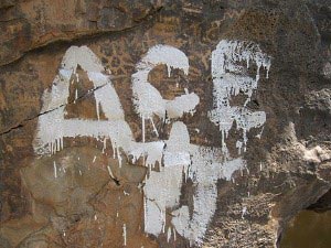 Vandalismus in Nationalparks