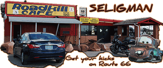 Seligman, Get your kicks on Route 66