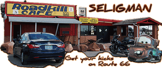 Logo Seligman, Route 66