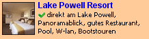 Hotelempfehlung Lake Powell Resort