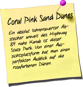 Coral Pink Sand Dunes